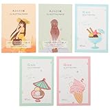 PATKAW 3 Sätze Gesichtstücher Zur Ölkontrolle Ölabsorptionspapier Gesichtsblottingpapier Öllöschpapier Löschpapier Für Gesichtsöl Ölabsorbierende Gewebe 5 Stück * 3