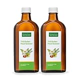 Sanct Bernhard 7-Kräuter Haarwasser mit Salbei, Arnika, Birke, Klettenwurzel & Kamille | 2 x 250 ml