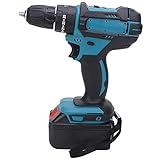 XINL Bohrmaschine mit Pistolengriff, verschleißfeste elektrische Bohrmaschine geräuscharm zum Entladen von Muttern zum Schraubenbohren zum Bohren von Holz(#2)