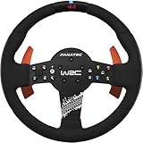 FANATEC CSL Elite Offiziell Lizenziertes WRC Xbox Rallye Sim Racing Lenkrad – Alcantara-Bezug, LED-RevStripe, Abnehmbare Schaltwippen, Plug-and-Play für PC, Xbox Series X|S, Xbox One