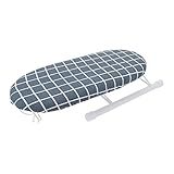 BESTYASH Mini Bügelbrett Ärmelbrett Bügelunterlage Tisch Bügelmatte Leicht Hitzebeständig Platzsparend für Reise und Zuhause mit Verstärktem Material Langlebig und Einfach zu Verstauen