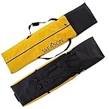SkEASON Reise-Snowboard-Tasche – wasserabweisender Snowboard-Rucksack mit 900D und 600D PVC-Polyester – Snowboard-Tragetasche mit starken Nähten – Snowboard-Tasche für zwei – Helm, Board, Stiefel und