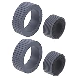 TOPPERFUN 4 Stück Scanner Pager Roller Ersatzset Kompatibel mit Fujitsu Langlebiges Tpr material Präzise Passform für Effiziente Papiertrennung Optimaler Schutz und Verbesserte Scanleistung