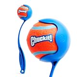 Chuckit – 12M Sportwerfer – Ballwerfer für Hunde – Ergonomischer Gummigriff – Weiche und robuste Kunststoffwerfer – Kompatibel mit Ball Medium – 12' Länge