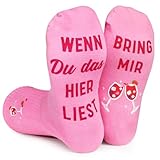BOFUNX Lillet Apero Socken Lillet Liebhaber Geschenk Wildberry Aperitif Socken Lillet Geschenk für Freundin Geburtstag Valentinstag 36-42