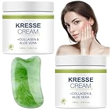 Kressesalbe, 2 PCS Aktiv Kresse Salbe,Kresse Salbe Gesichtscreme,Aufhellende Creme Gegen Pigmentflecken, Altersflecken Creme, Feuchtigkeitsspendender Kressewirkstoff