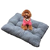 Haustierbetten, Warme Hundeschlafmatte mit rutschfester Unterseite, Hundekorb für kleine, mittelhunde Katzen Kaninchen
