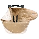 amo nenes Einschlagdecke Babyschale Winter Baby Baumwolle Decke Universal Kuscheldecke für Kinderwagen Autositz Warm Wickeldecke Babygeschenk für Jungen Mädchen 0-12M