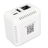 Yanmis Druckserver, Netzwerk, USB 2.0, 5 V, LAN, USB-Druckserver, PC-Druckserver, für XP für (EU-Stecker), Yanmis9vc2sxm4y0-12