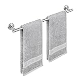 KES Handtuchhalter Bad Badetuchhalter Handtuchstange Edelstahl SUS304 Handtuch Halter 60cm Wandmontage Gebürstet, A2000S60-2