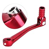 Lsaardth Klappbarer Schalthebel Universal CNC Dirt Bike Pitbike Motorbike Motorrad Modifikation Zubehör, 5,9x2,5 Zoll