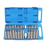 MGRAS 40 in 1 tragbare elektrische Schraubendreher Bit Set Sechskant Torx Spline Schraubendreher Sockel Handwerkzeuge for Auto Automotive Reparaturwerkzeuge Set Handwerkzeugsatz