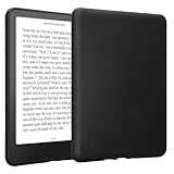 kwmobile Hülle kompatibel mit Amazon Kindle Paperwhite (12. Gen 2024) / Kindle Colorsoft - Silikon eReader Cover Case Schutzhülle - Schwarz matt