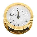 HOOTNEE Retro Quartz mit Alarm Vielseitig Platzierbare oder Wand Uhr für Schlafzimmer und DIY Projekte für Gestaltung