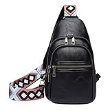 Festival Gadget, Bauchtasche Damen Herren Hüfttasche Tasche Crossbody Bag Umhängetasche Gürteltasche Brusttasche Fanny Pack Moderne Mit Breitem Schultergurt Sport Wandern, Einheitsgröße