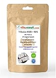 **VITASCOUT Tribulus Terrestris, 270 Vegetarische Kapseln, 750 mg, Hochdosiert mit 96% Saponinen, Ohne Magnesiumstearat, Laborgeprüft**