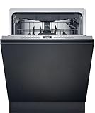 Siemens SX73EX22CE, iQ300 Smarter Geschirrspüler, Vollintegrierte Spülmaschine, 60 cm, XXL, Made in Germany, Besteckkorb, Leise, varioSpeed, autoOpen dry, rackMatic, infoLight, varioScharnier