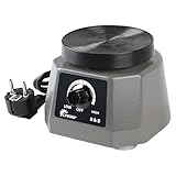 CPROSP 4'' Gipsrüttler Dental Rund 220V 100W, Rüttelplatte Elektrisch Gips von Einstellbare Geschwindigkeit, Dental Lab Oszillator, für Mischen Gips Gießen, Harzguss, Gussmodell
