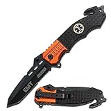 1 X EMT EMS Rettungsmesser mit Clip