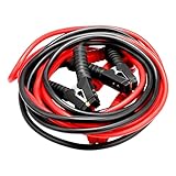 GEARMONSTER Starthilfekabel, 2X6M 3000Amp Überbrückungskabel, Tragbarer Autobatterie Booster mit Überspannungsschutz für PKW LKW Kupfer Starthilfekabel 16mm² mit Kabelklemmen