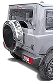 Reifencover 205/70R15 Reserveradcover Reifenhülle Ersatzradabdeckung Edelstahlring + Kunststoffabdeckplatte~