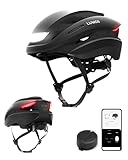 Lumos Ultra Smart-Helm | Fahrradhelm | Vorder- und Rücklicht (LED) | Blinker | Bremslichter | Bluetooth-Verbindung | Erwachsene: Herren, Damen (Charcoal Black, Größe: M-L)