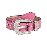 SHITINGRM Eleganter Taillengürtel für Jeans, Kleid, Strasssteine, Schmetterlings-Schnalle, Ösen, Gürtel, Mädchen, Körperschmuck, Ösen, Taillenkette