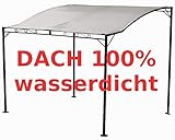 ALEOS. AS-S Wand Anbau Pavillon Terassenüberdachung 3x2,5 Meter Dach 100% wasserdicht UV30+