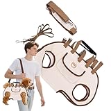 Renopfect Transporttasche | Kleine Hundetransporttasche Katzen Tragetasche - Katzentrage Mit Schultergurt Atmungsaktive Tragetasche wasserdichte Tasche Für Welpe Katze Camping Wandern Outdoor