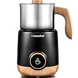 AMZCHEF 8-IN-1 Automatischer Milchaufschäumer 550 Watt，600ml Multifunktionaler Geteilter Milchaufschäumer Elektrisch für heißen und kalten Milchschaum, heiße Milch, Babynahrung auf Molkereibasis