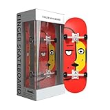 Finger-Scooter – Pocket-Finger-Scooter, Fingerboard-Hand-Skateboard | Realistische Lustige Muster Fingerspielzeug-Skateboards, Interaktives Fingerspielzeug Für Skateboarder. Erstellen Sie Einen Skateb
