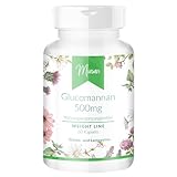 Glucomannan 500mg - WEIGHT LINE - 60 Kapseln - Konjacwurzel-Extrakt - Hochdosiert - 100% Vegan – Herstellung & Laborprüfung in Deutschland | MIOSAN® CLUB - Exklusives Wohlbefinden