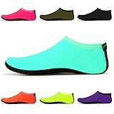 Uncle Paul Wassersocken – Unisex-Indoor-Yoga-Socken, Barfuß-Wasserschuhe, Strand, Surfen, Tauchen, Heim-Slipper, Pool für Kinder und Erwachsene Blau EU Größe 28,5 bis 30 SWA15LB2XS