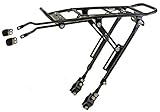 Fahrrad Gepäckträger aus Aluminium, ONE-4-ALL von M-WAVE, verstellbar für 20' - 29', flexible Befestigung