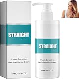 Protein Straight Bond for Hair, Protein Correcting Hair Straightening Cream, Straight Hairs Cream Protein Repair, Silk & Gloss Hairs Straightening Creams (1pcs)