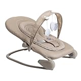 Chicco Hoopla Babywippe, bequeme und animierende Wippe, mit Spielbar und Textilanhängern, 4-fach verstellbar, modular und kompakt, von 0 Monaten bis 18 kg