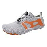 Damen Herren Wanderschuhe - Schmerzlindernde Komfortschuhe Zero-Drop Solhe Sneaker Bequeme atmungsaktive Casual Sportschuhe Verschleißfest Straßenlaufschuhe Outdoor Walking Schuhe