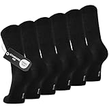 Effeet Socken Herren, 6 Paar Business Herrensocken aus atmungsaktiver Baumwolle ohne drückende Naht, Anzug Socken mit Geschenkbox，Strümpfe für Altag und Freizeit, Männergeschenke