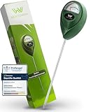 Wendowerk® Boden Feuchtigkeitsmesser für Pflanzen - [Grün/Schwarz] - Ohne Batterien - Verbessertes Feuchtigkeitsmessgerät Pflanzen [2025] – Premium Bodentester