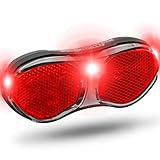 Büchel LED Fahrrad Gepäckträgerlicht | Rücklicht | Fahrradrücklicht für Dynamobetrieb oder E-Bike | StVZO zugelassen | Fahrradlicht hinten, 11.69 x 5.02 x 1.79 cm, rear, Schwarz