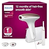 Philips Lumea IPL 7000 Series Haarentfernungsgerät – Alternative zur Laserhaarentfernung – 2 Aufsätze für Körper & Gesicht, inkl. Korrekturtrimmer (BRI921/00)