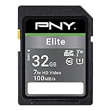 PNY Elite SDHC Karte 32GB Class 10 UHS-I U1 100MB/s