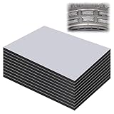 5 Stück Dämmmatte Auto, 25 x 18cm Schallschutzmatte, Isoliermatte Selbstklebend, Alubutyl Platten Dämmmatte, Anti Dröhn Dämmmatte, Ersatz Dämmung für Feuerfest Feuchtigkeitsfest Wasserdicht