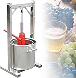 DMBBSAPBSH Obst Weinpresse Obst- und Weinpresse Traubensaftmaschine für den Heimgebrauch Obstpresse Weinpresse Obstpresse