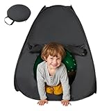 Sensorisches Zelt faltbar ＆ tragbares Black -Out -Zelt leicht zu richten Sie die Eckzelt -Kinderzelt in der Innenräume für die Linderung von Kinderstressangst und Verbesserung des Fokus 31x31x35 Zoll