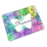 Schmetterling Vesperbrettchen mit Name/Frühstücksbrettchen Brotzeitbrettchen Schneidebrettchen mit Motiv und Personalisierung/Kinder/Vesperbrett Brotzeitbrett Frühstücksbrett Schneidebrett