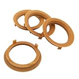 KONIKON 4X Zentrierringe 70,1 x 57,1 mm Hellbraun Felgen Ringe Radnaben Zentrierring Adapterring Ring Felgenring Distanzring Made in Germany