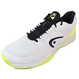 HEAD Unisex Grid Squash-Schuh, Weiß/Gelb, 42 EU
