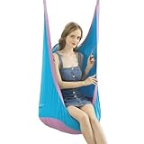 Kinder-Schaukelsitz, Pod-Schaukelstuhl, Hängesessel, bequemes gemütliches Design, einfach aufzubauen, 135 x 75 x 55 cm, für Reisen, Hinterhof-Abenteuer oder den Innenbereich