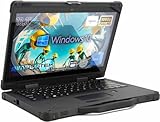 SIMPLETEK - Laptop Rugged Core i5 11. Generation Display 13' FHD Touchscreen | 16GB RAM und SSD 120GB Windows 10 | Large Battery Stoßfest Staubdicht IP65 Seriell RS232